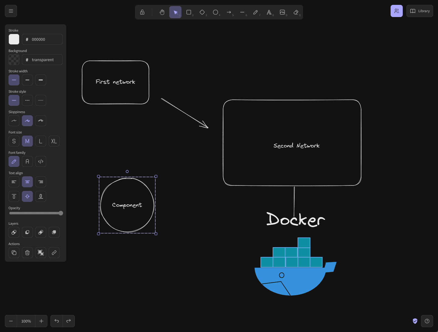 专注于画图功能的创作工具